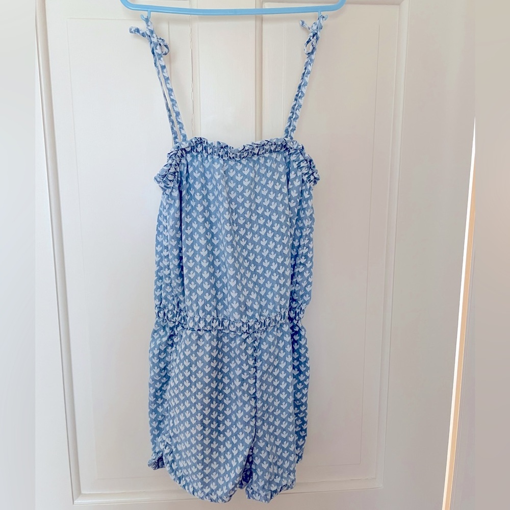 Vineyard Vines girls sleeveless short jumpsuit